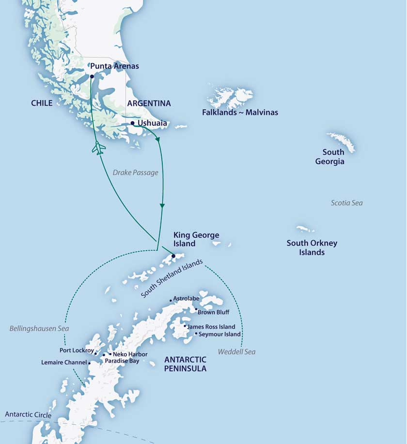Aero-Crucero USH-PUQ Vida Salvaje en el M/V Sylvia Earle