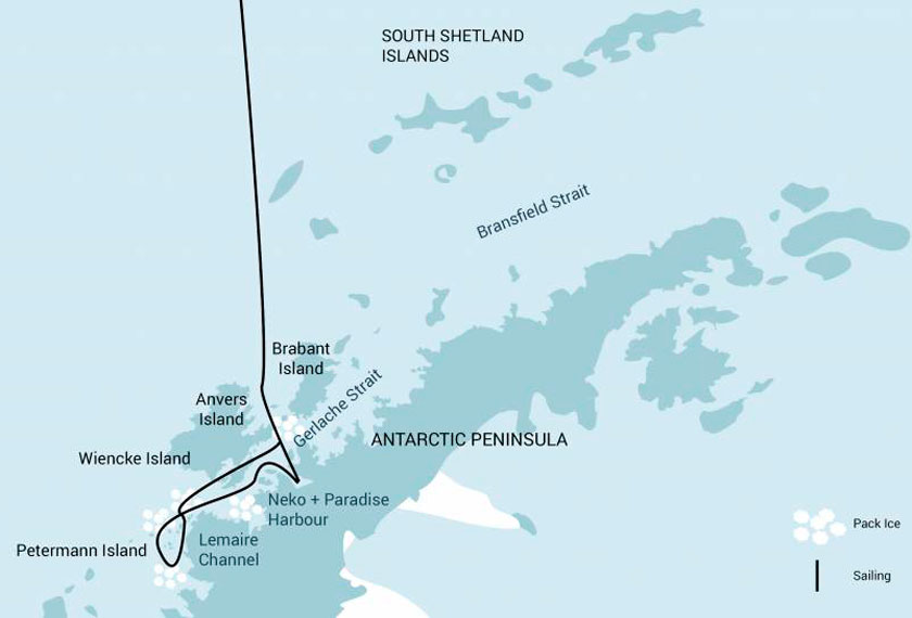 Antártida Clásica con Turismo Aventura en el M/V Ortelius